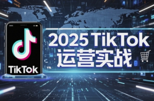 2025TikTok电商运营,掌握TikTok店铺运营核心技巧,实现低成本高转化-微创终点站