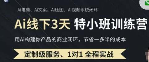 AI实操培训第20-21期线下,0基础保姆级教程,3月最新整理,企业获客、降本增效、打造超级个体-微创终点站